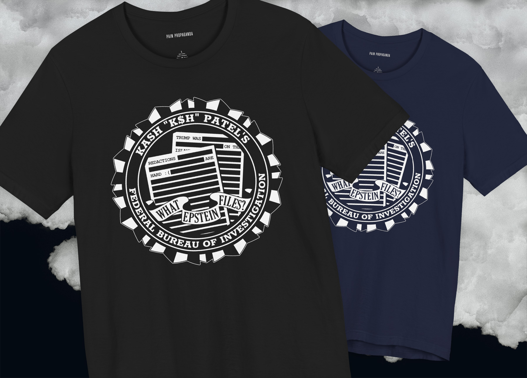 Cover Image for Welcome to the FBI (Parody) Epstein Files T-shirt