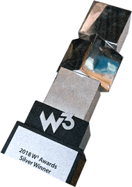 a W3 Silver award